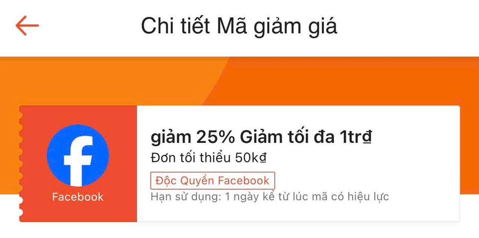 Mã giảm giá Shopee